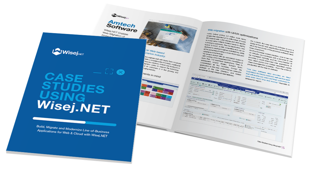 Wisej.NET Case Studies — online brochure